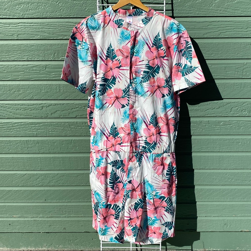 💕Tropical floral romper jumpsuit💕